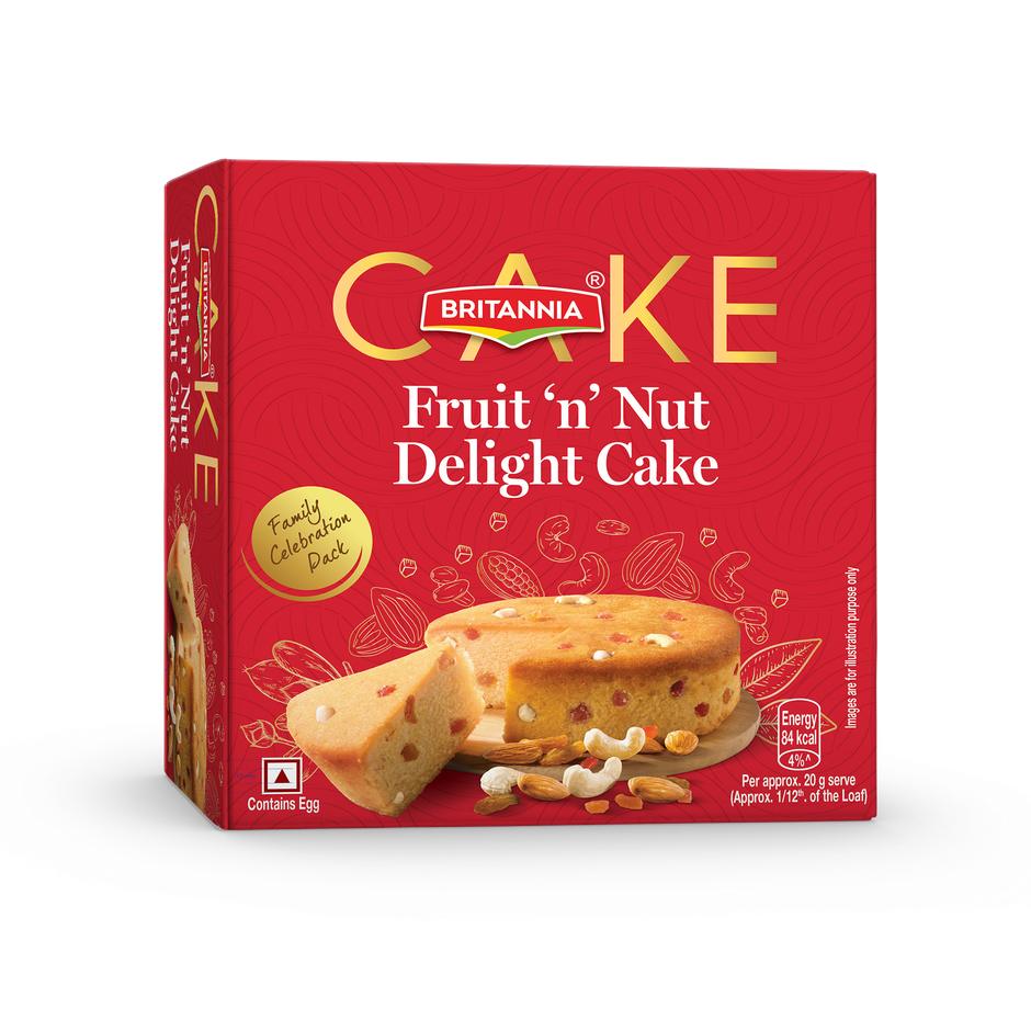 Britannia Fruit & Nut Delight Cake